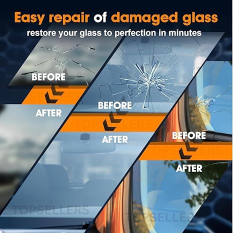 Glass Crack Repair Kit