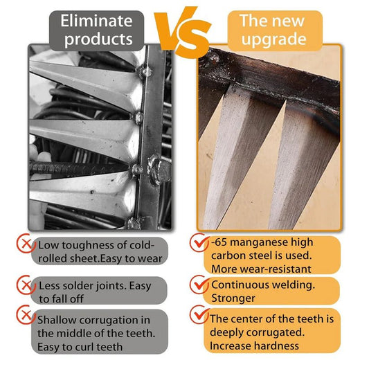 Powerful 5-Teeth Garden Tool for Effortless Weeding 🌿