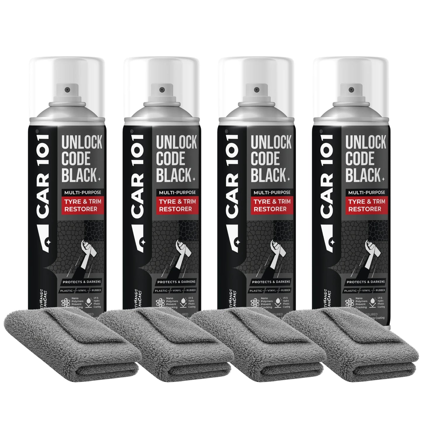 CAR101 Tyre & Trim Restorer Spray Coating ( pack of 2)