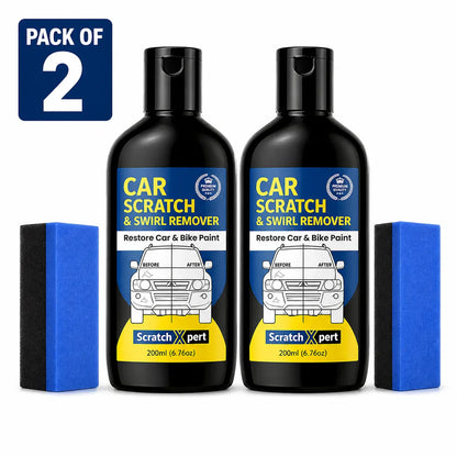 Car Body Scratch Remover for All Colors (Pack of 2)