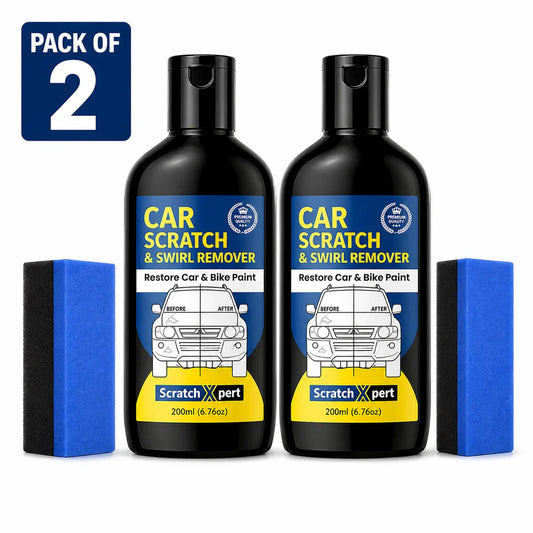 Car Body Scratch Remover for All Colors (Pack of 2)