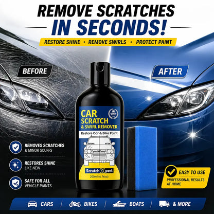Car Body Scratch Remover for All Colors (Pack of 2)