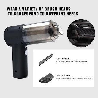 3-in-1 Air Duster & Vacuum Cleaner – Wireless & Powerful