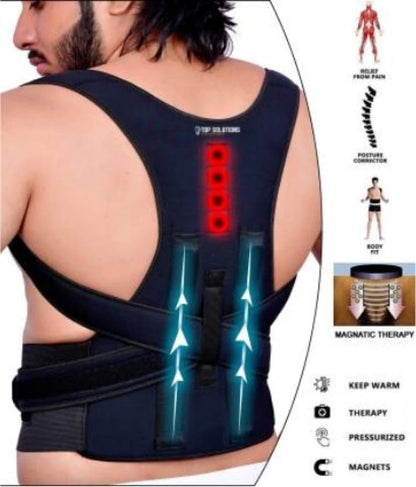 Adjustable Back Support Belt for Posture Correction and Pain Relief (Men and Women)