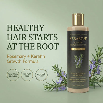 Kerarose Rosemary Shampoo For Hair Growth (Buy 1 Get 1 Free)