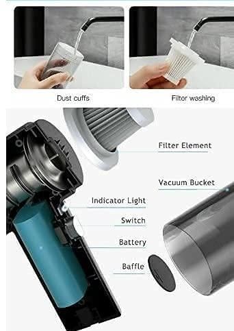 Portable Air Duster Wireless Vacuum Cleaner (Price Droop for Limited Time Only)