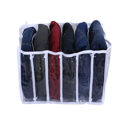 6 Grids Clothes Organizer (Pack of 2)